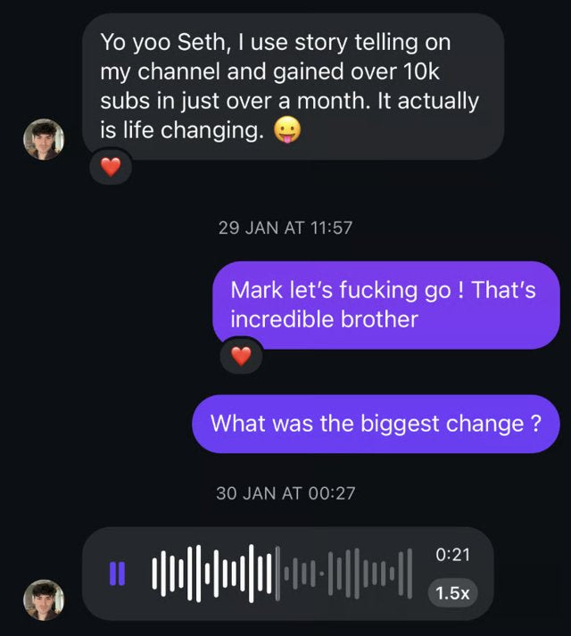 Message to Seth