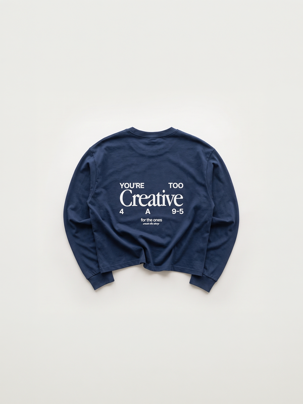 Too Creative Long Sleeve - Navy