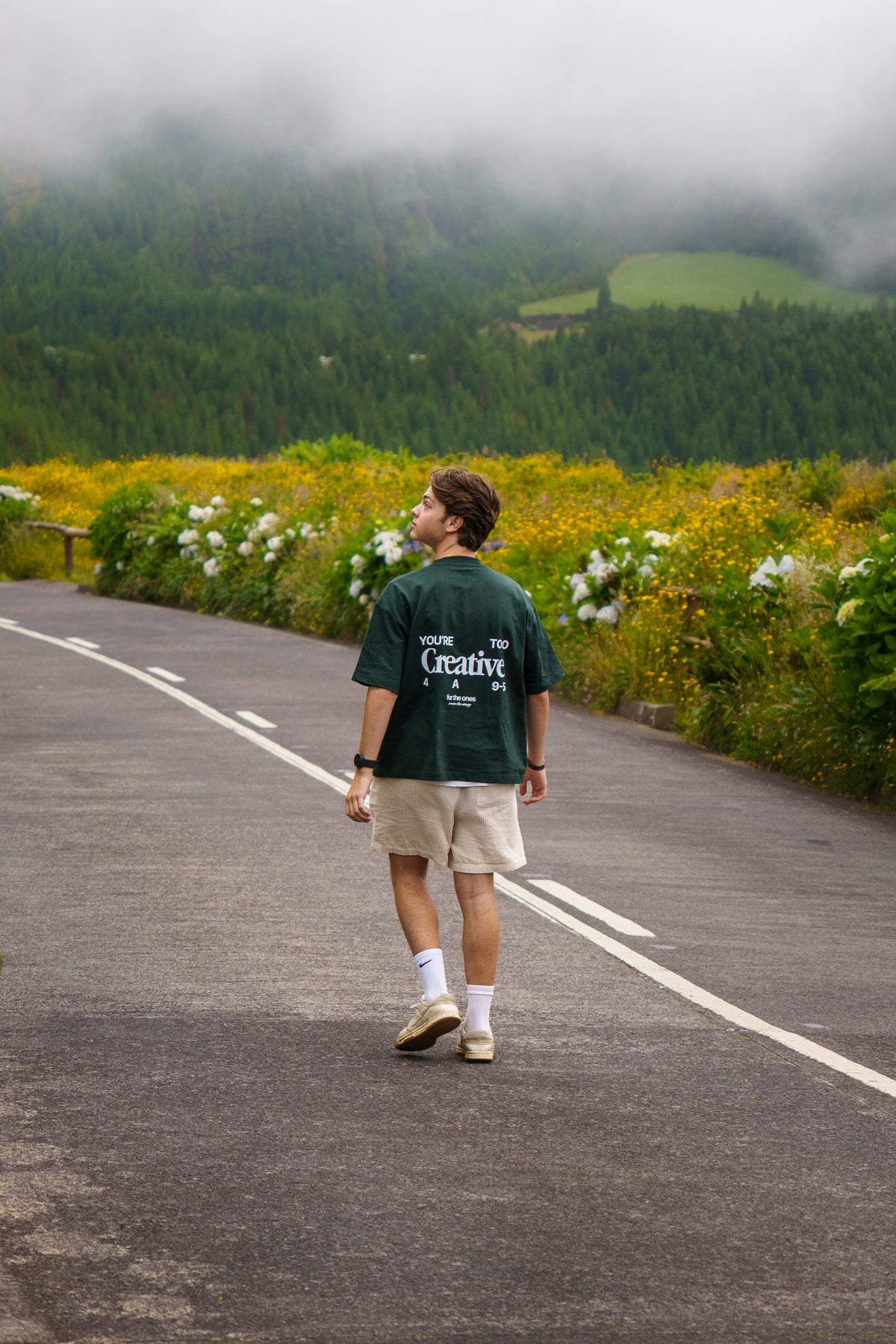 Too Creative Tee - Freedom Green