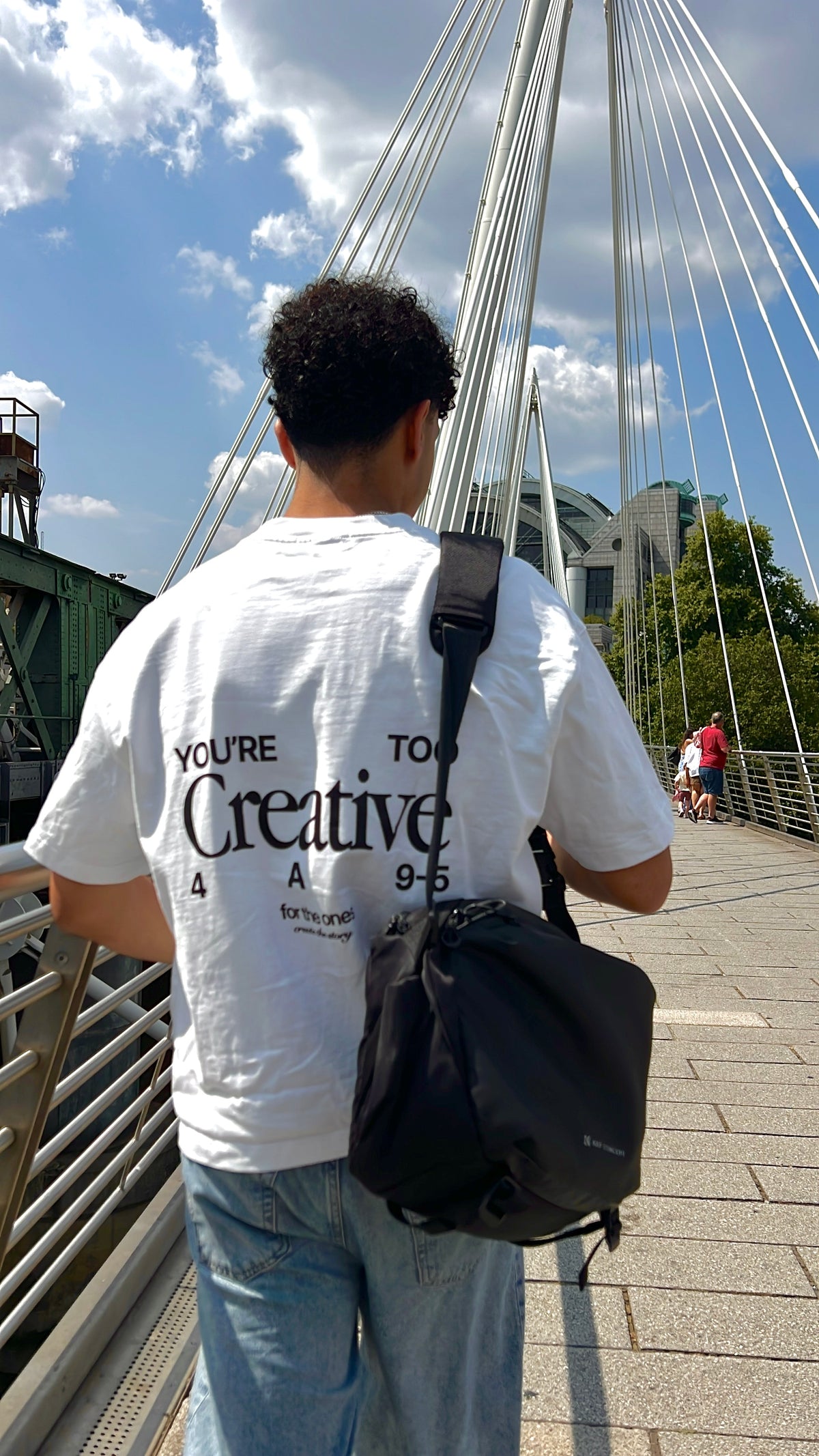 Too Creative Tee - Clean White
