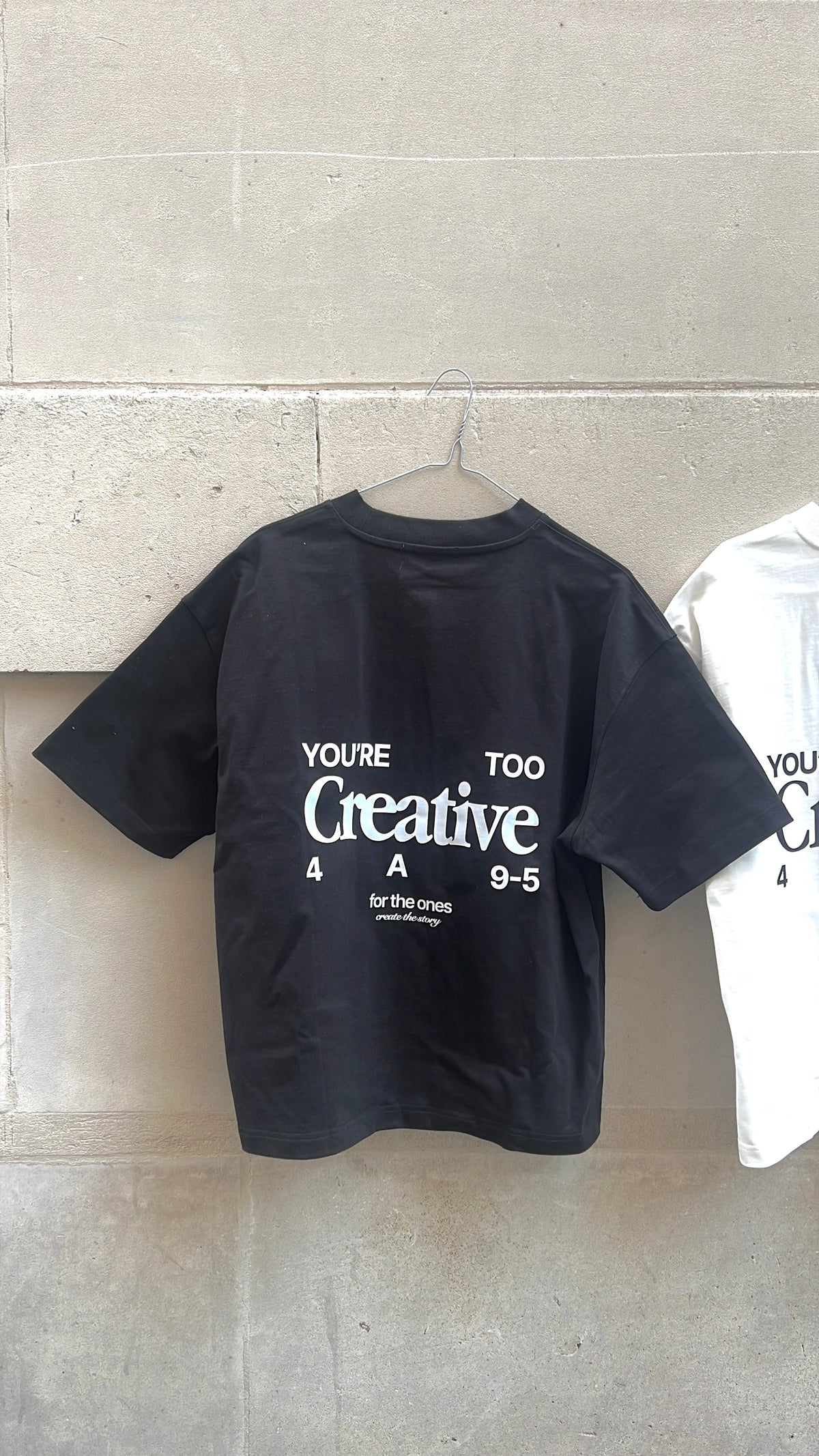 Too Creative Tee - 1AM Black
