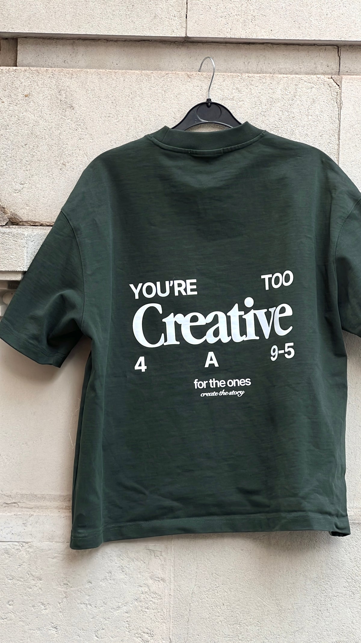Too Creative Tee - Freedom Green