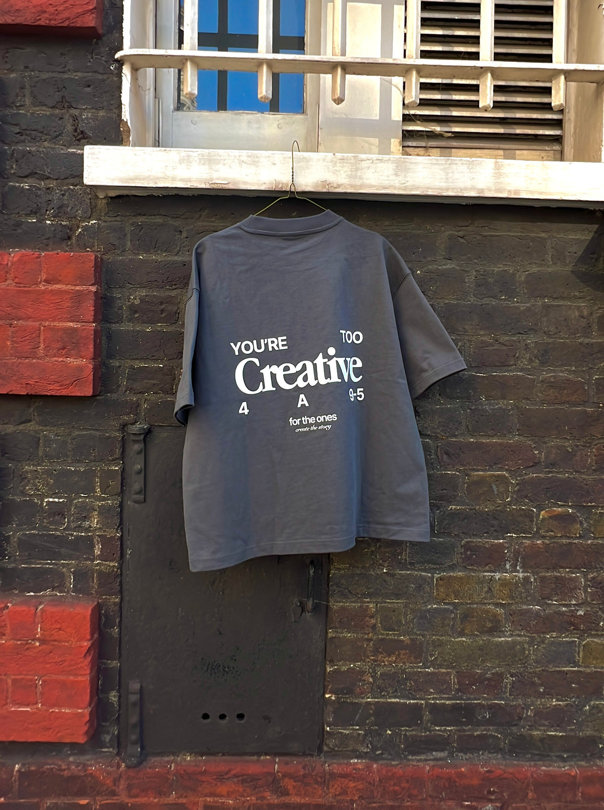 Too Creative Tee - MacBook Gray