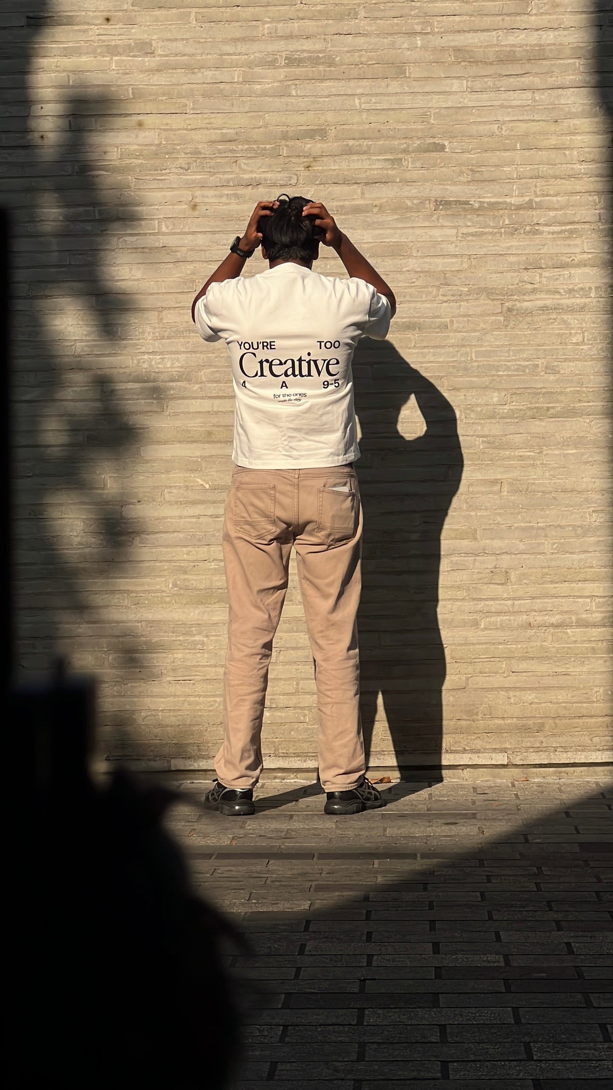 Too Creative Tee - Clean White