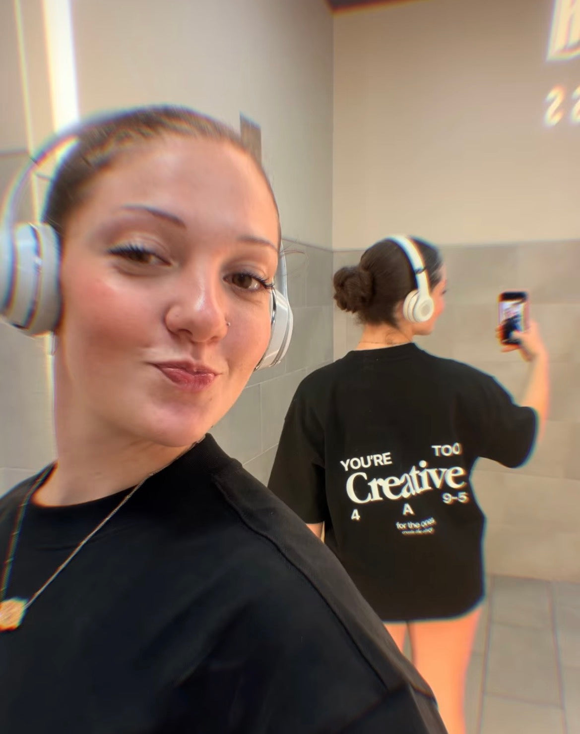 Too Creative Tee - 1AM Black