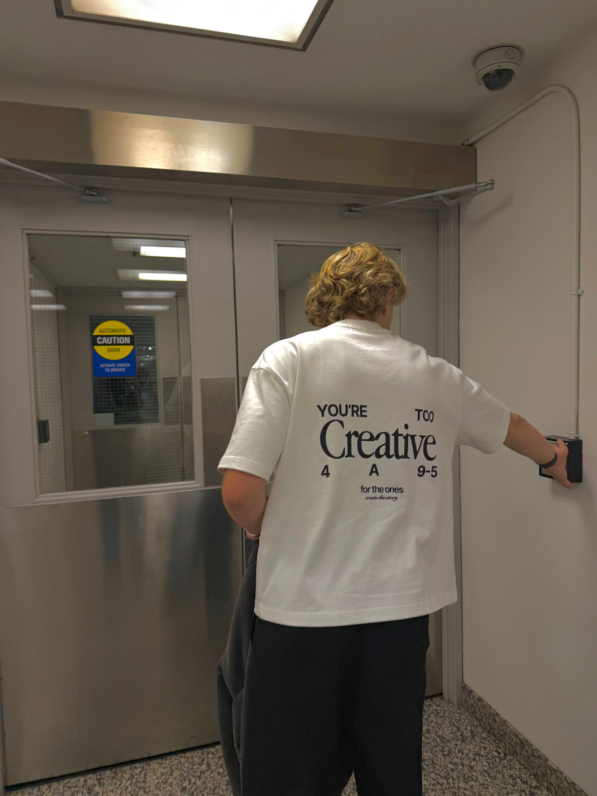 Too Creative Tee - Clean White