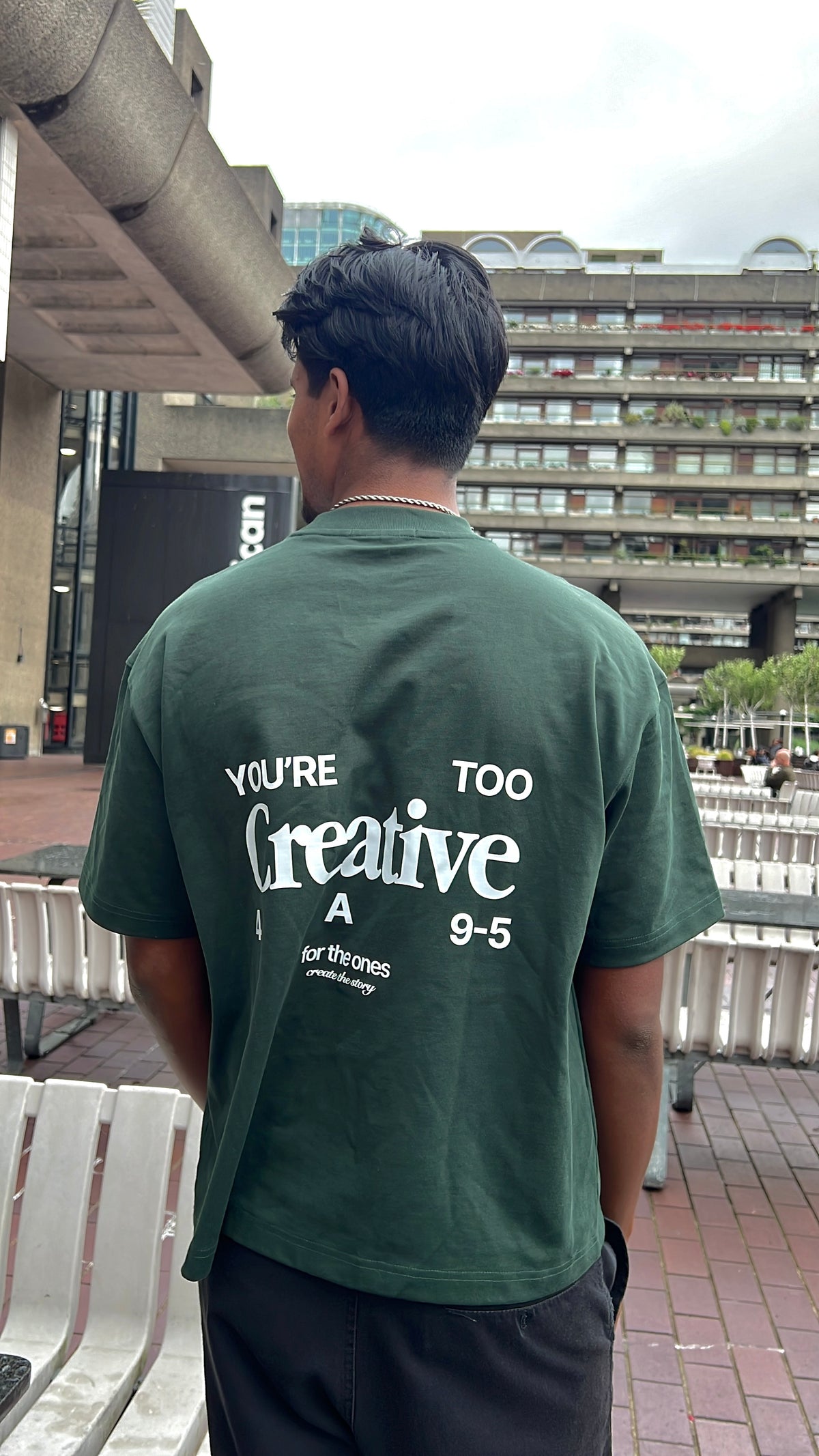 Too Creative Tee - Freedom Green