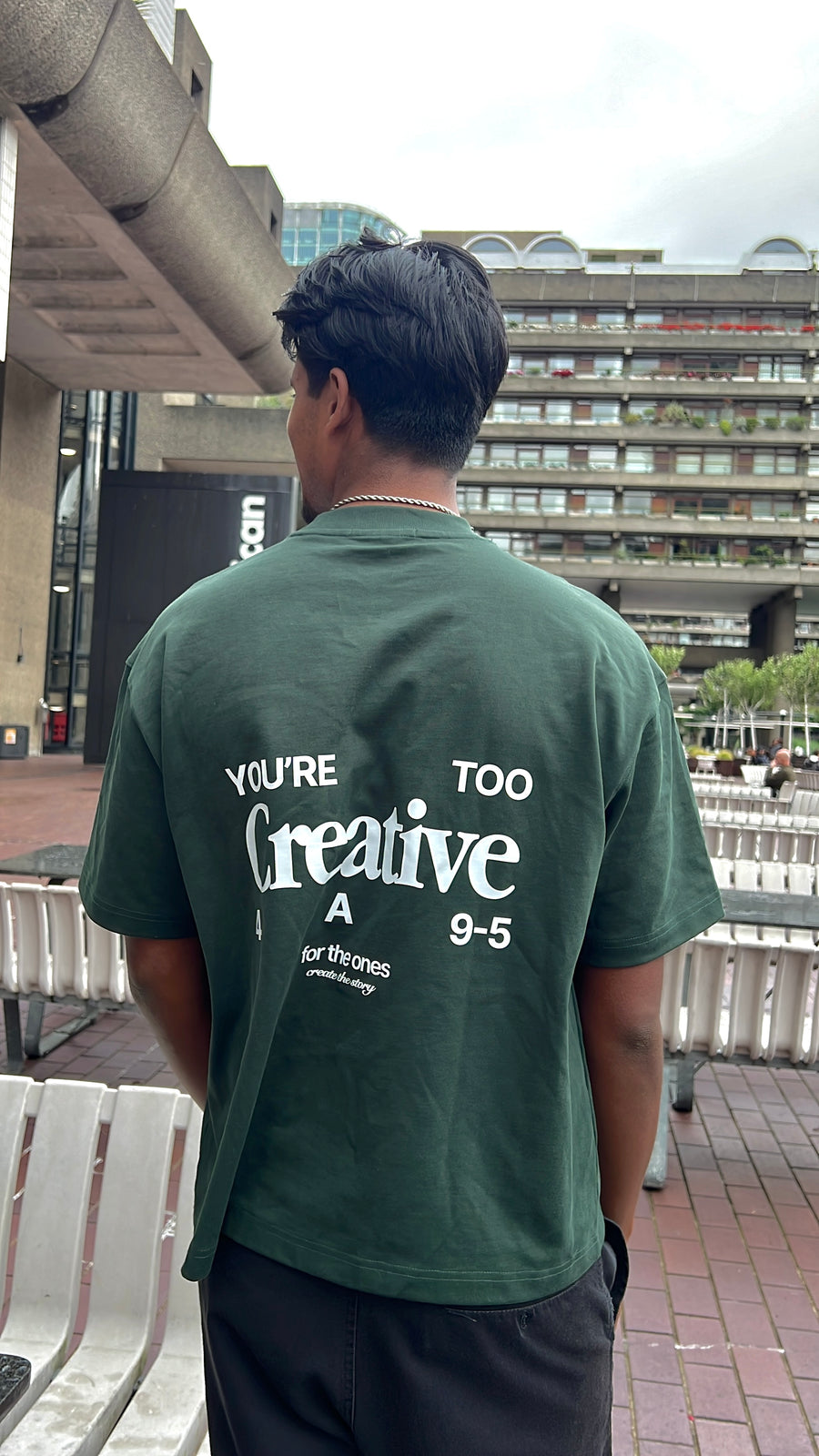 Too Creative Tee - Freedom Green