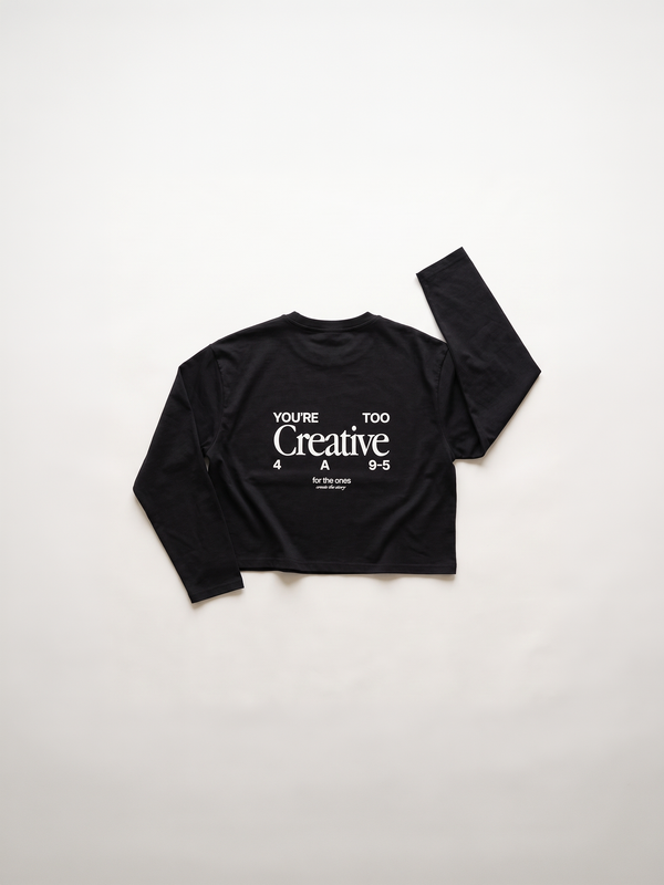 Too Creative Long Sleeve - 1AM Black