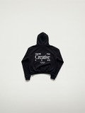Too Creative Zip Hoodie - 1AM Black