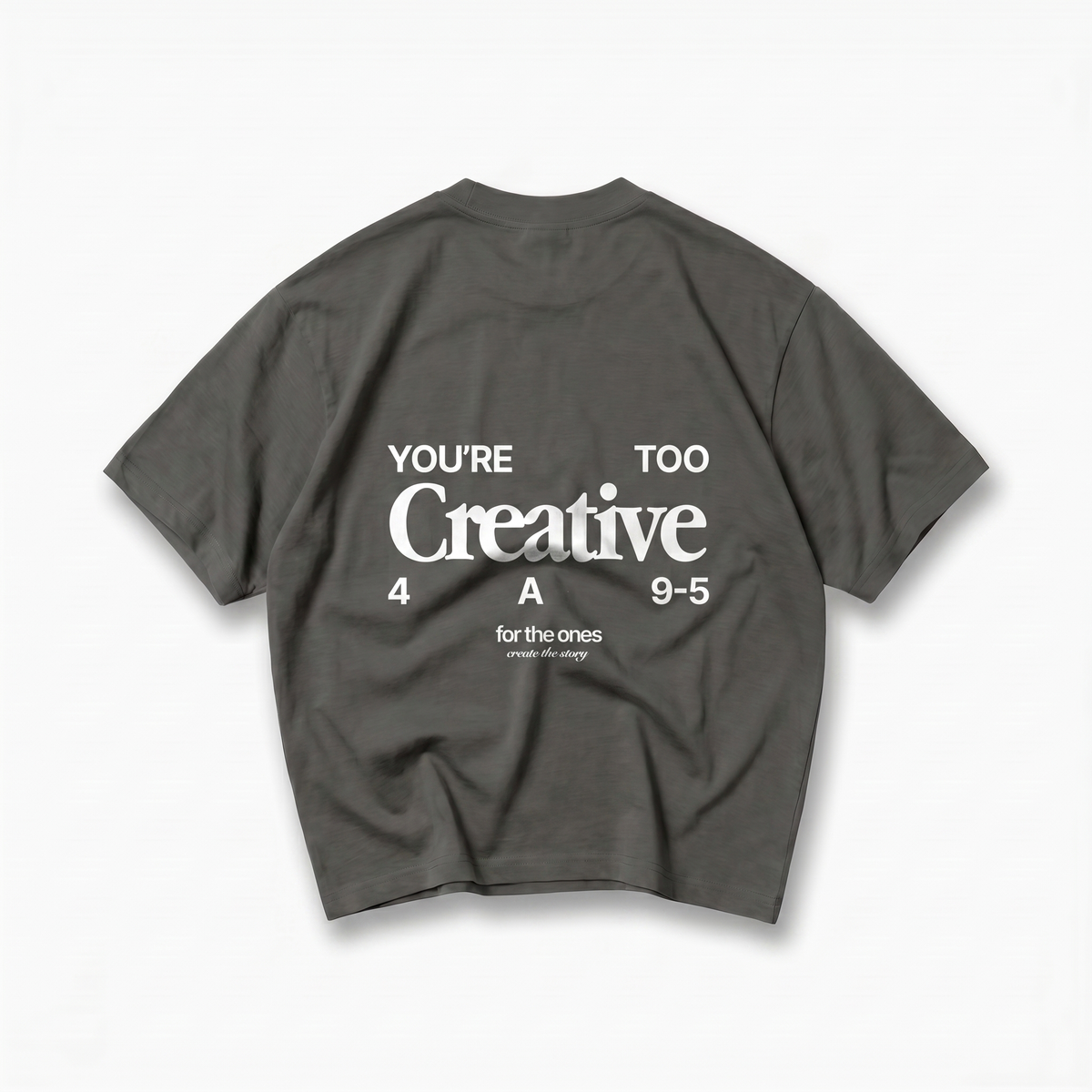 Too Creative Oversized Gray