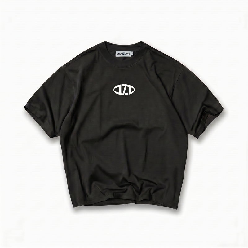 Too Creative Tee Oversized Black