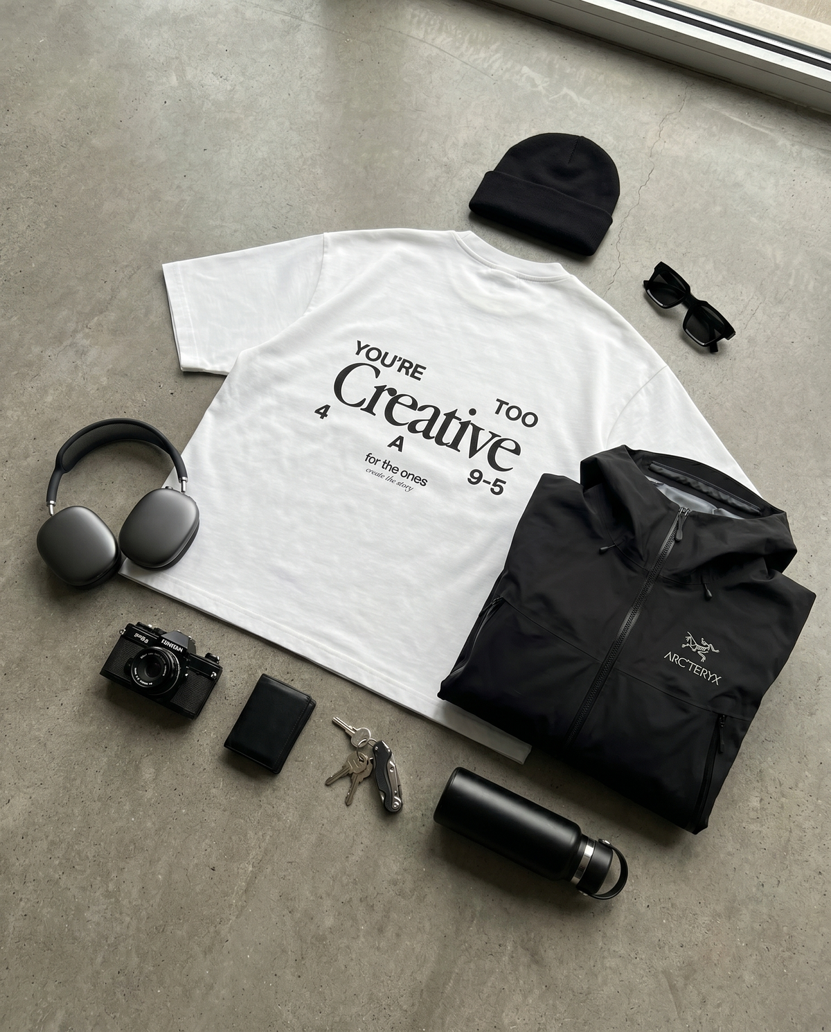 Too Creative Tee - Clean White