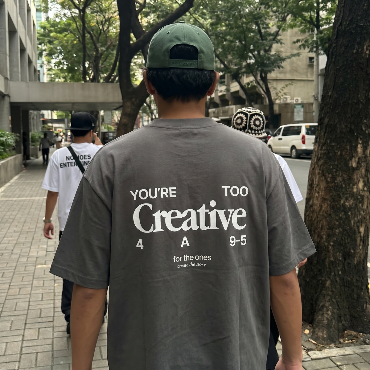 Too Creative Tee - MacBook Gray