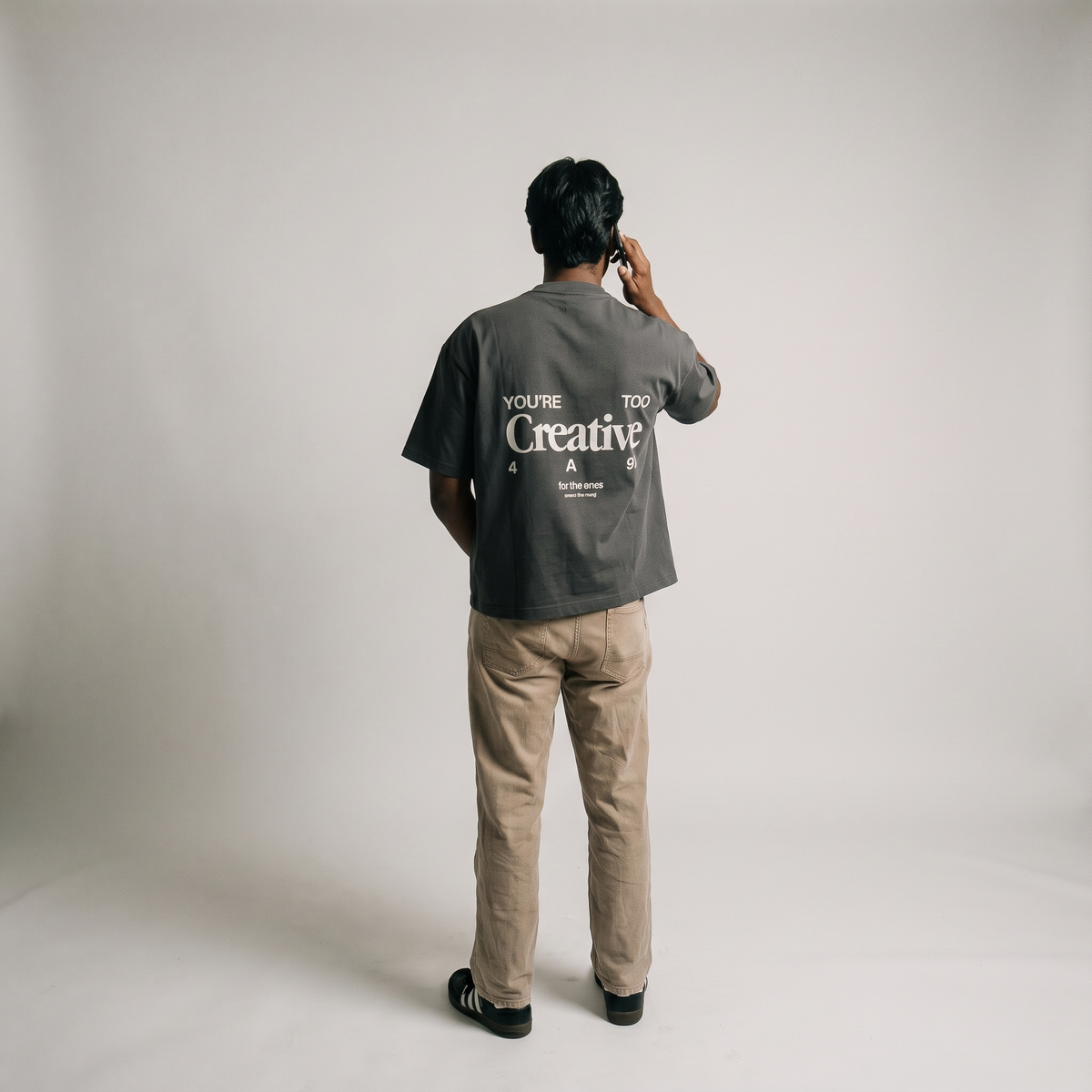 Too Creative Tee - MacBook Gray