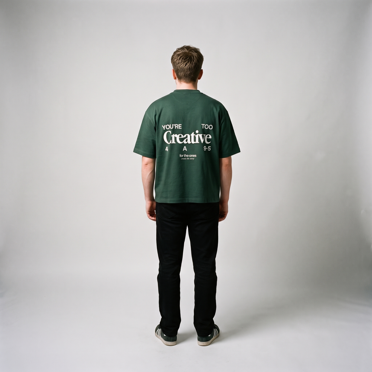 Too Creative Tee - Freedom Green