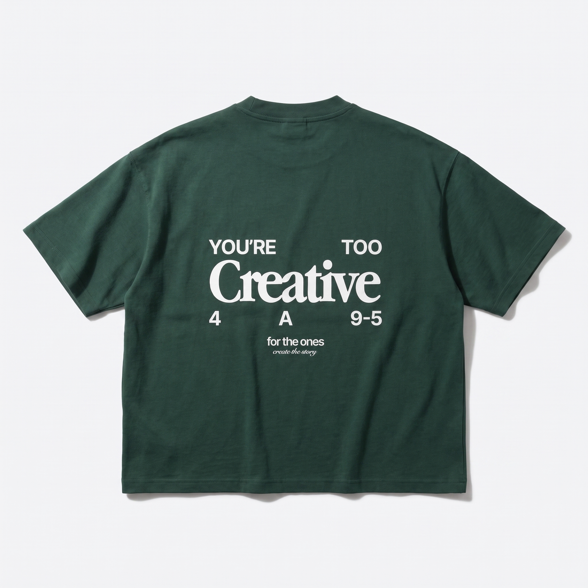 Too Creative Tee - Freedom Green