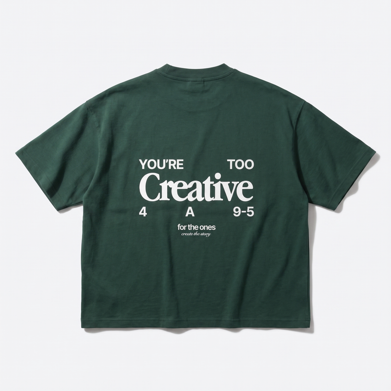 Too Creative Tee - Freedom Green