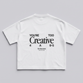 Too Creative Tee - Clean White