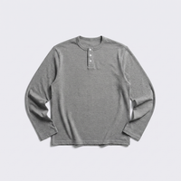 Founder Henley Top MacBook Gray