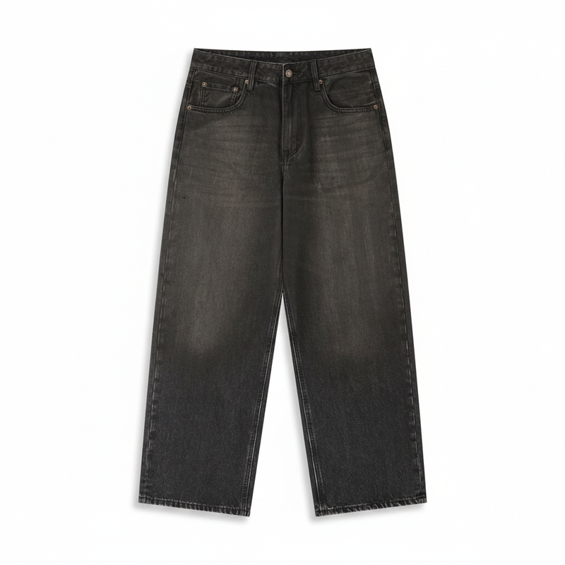 The Founder Jeans Vintage Black