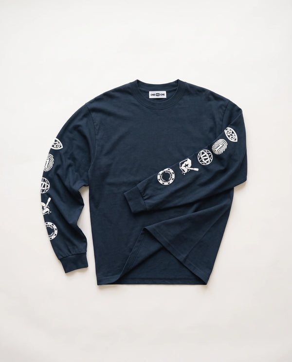 Ace of One Cotton Long Sleeve Pullover