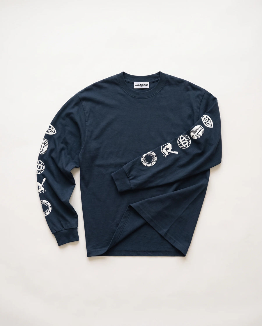 Ace of One Cotton Long Sleeve Pullover