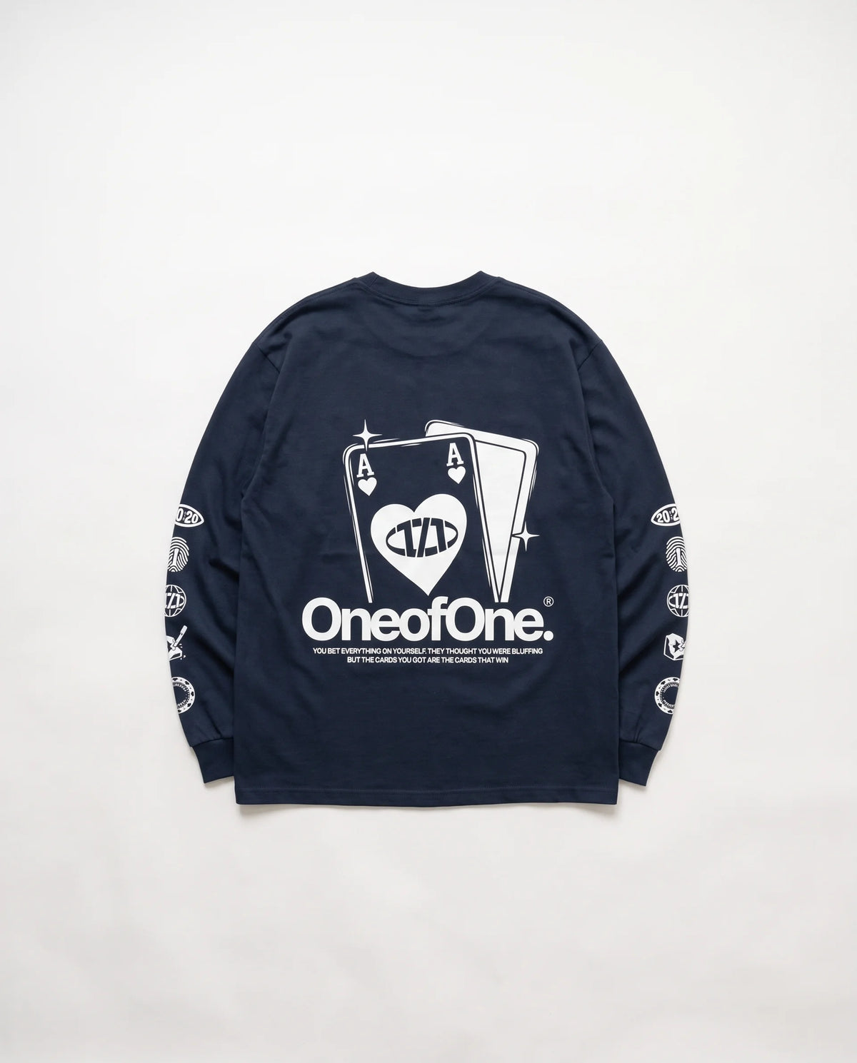 Ace of One Cotton Long Sleeve Pullover