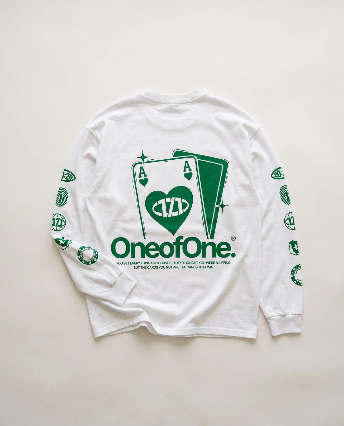 Ace of One Cotton Long Sleeve Pullover
