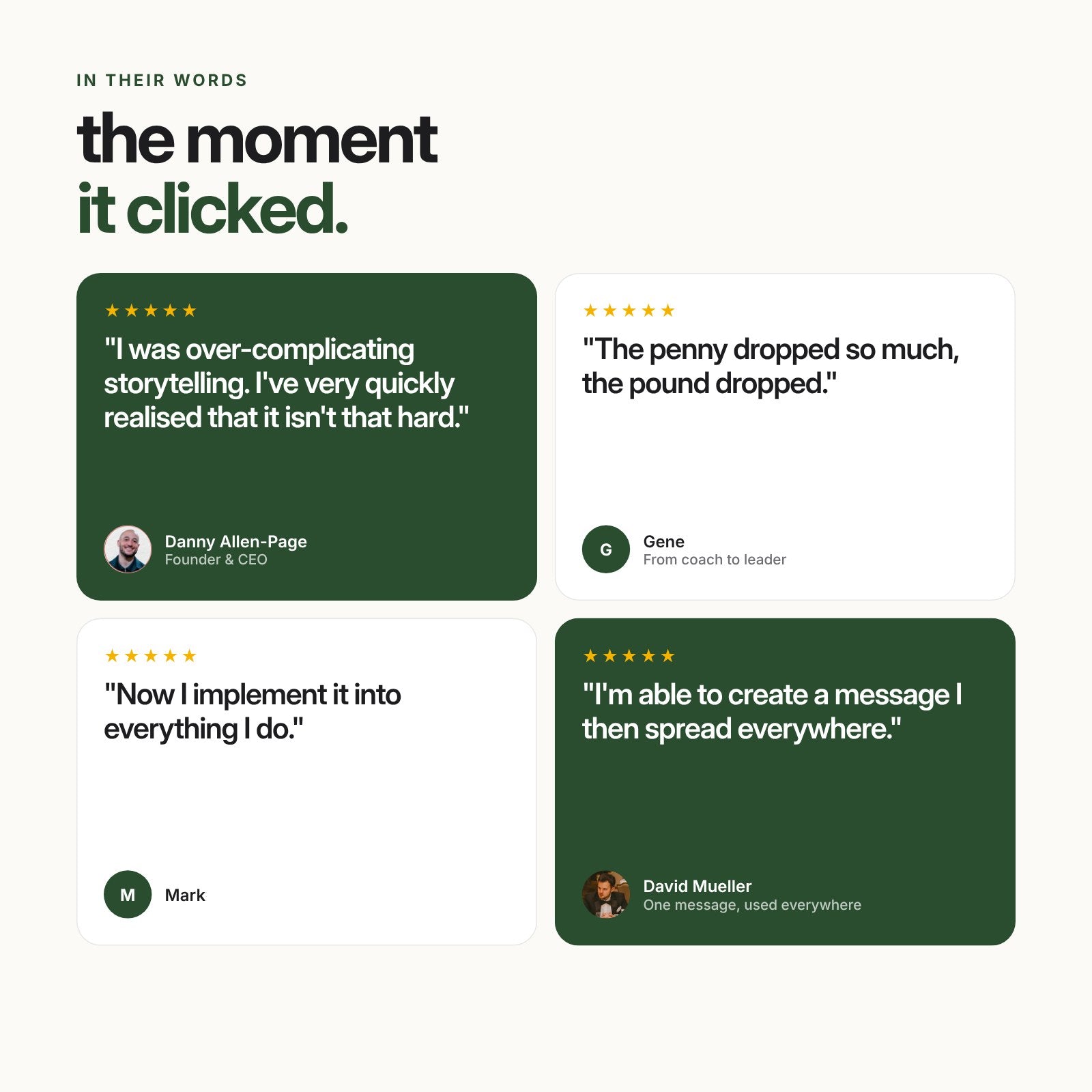 Customer quotes