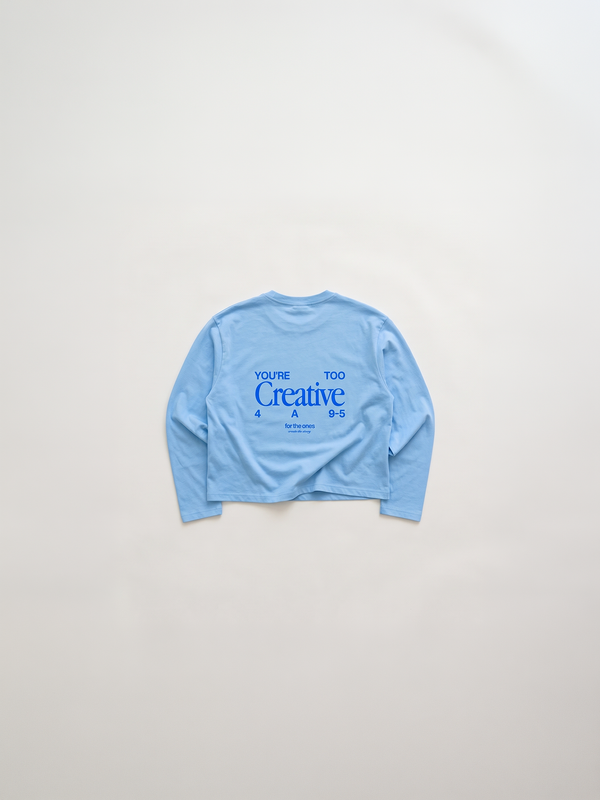 Too Creative Long Sleeve - Sky Blue