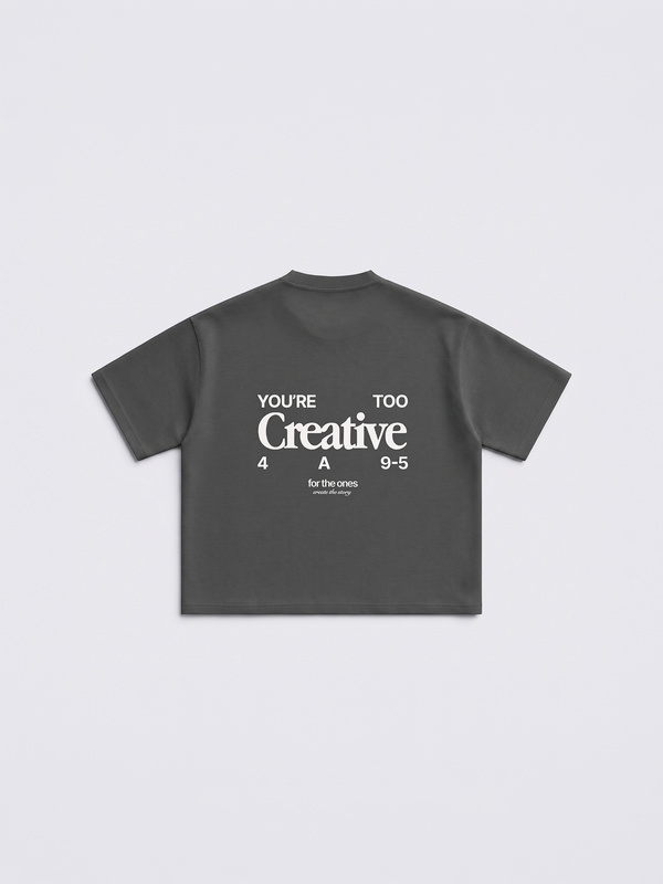 Too Creative Tee - Grey